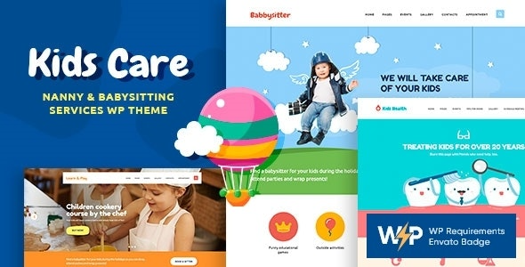 Kids Care v3.2.4 多功能儿童WordPress主题下载