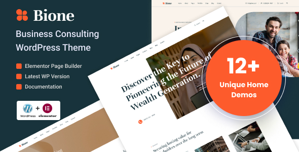 Bione V1.0-商业咨询WordPress主题下载