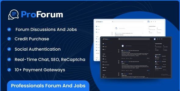 ProForum v1.3.0 专业人士论坛和工作主题下载