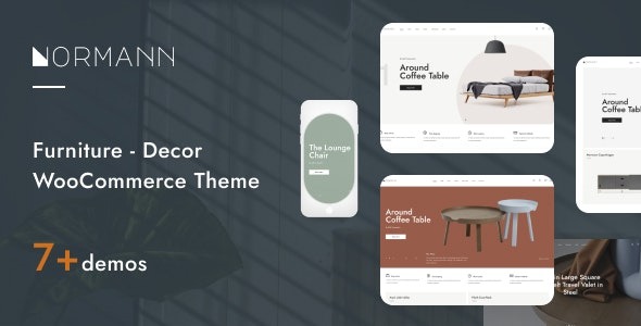 Normann v1.7.3 家具商店WooCommerce主题下载