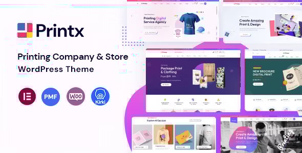 printx v1.0.7-打印服务WordPress主题下载