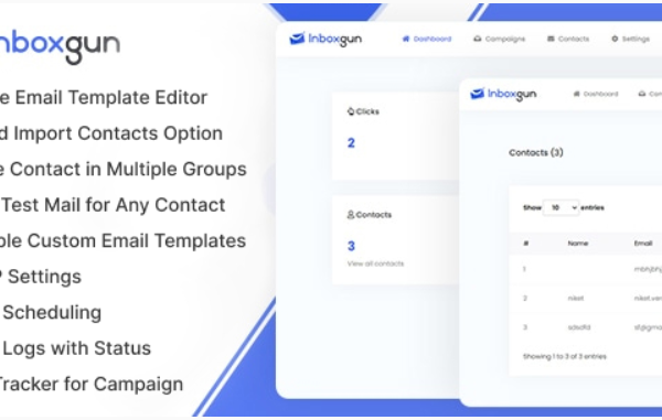 InboxGun v1.0.2 – 电子邮件营销PHP源码下载