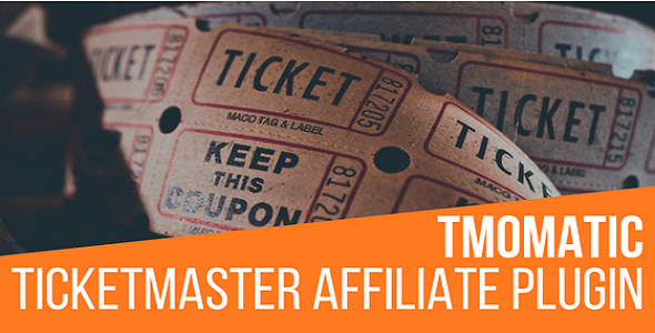 TMomatic TicketMaster Affiliate Post Generator Plugin for WordPress v1.1.1.5 自动博客联盟推广内容生成发布插件下载