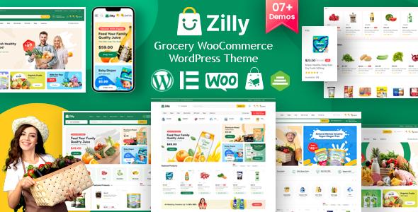 Zilly v3.2 – 杂货店 WooCommerce WordPress 主题下载