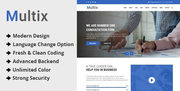 Mulzix v2.0 多功能业务和代理CMS PHP源码下载