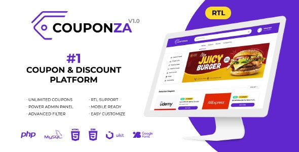 Couponza v2.0 终极优惠券和折扣平台PHP源码下载