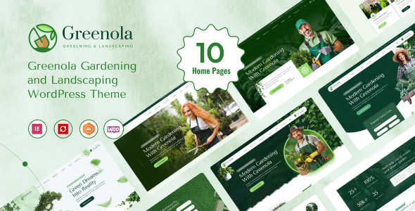 Greenola V1.0-园艺和美化WordPress主题下载