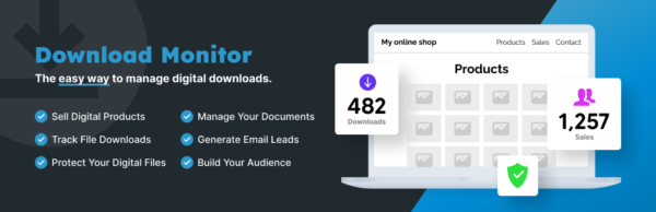 Download Monitor v5.0.25（核心插件） 文件下载管理插件下载