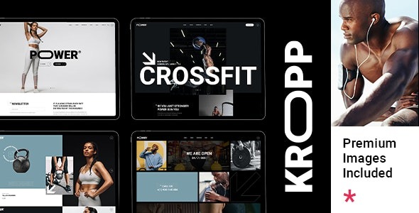 Kropp v1.2 健身和健身房主题下载