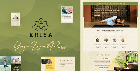 Kriya v4.0 瑜伽wordpress主题下载