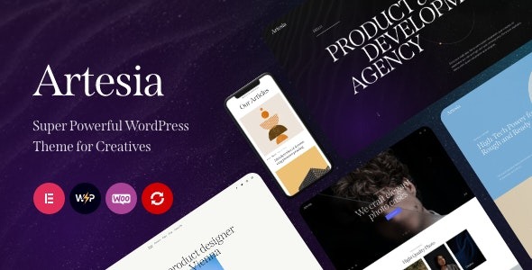Artesia v1.16.0 WordPress创意主题下载