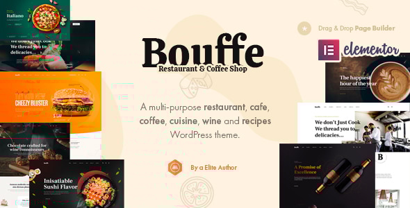 Bouffe v1.1.7-主题餐厅wordpress主题下载