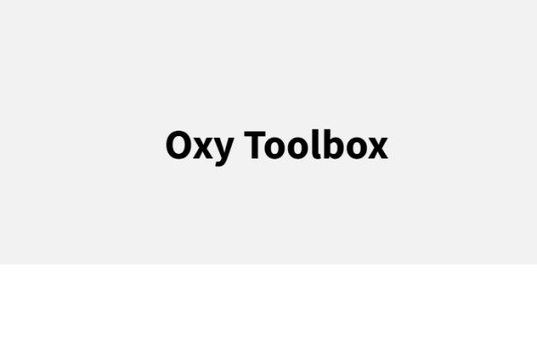 Oxy Toolbox 1.6.2 Oxygen Builder拓展插件下载