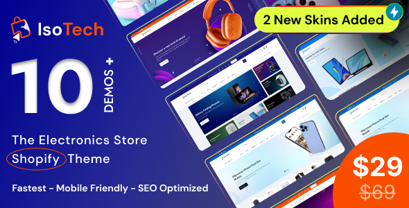 Isotech v3.0.0-电子商店Shopify主题OS 2.0下载