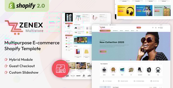 Zenex v5.1.0-多功能电子商务Shopify 2.0主题下载