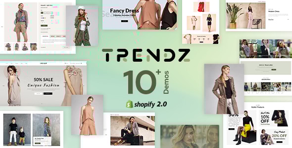 Trendz V1.2- Shopify OS 2.0服装店主题下载