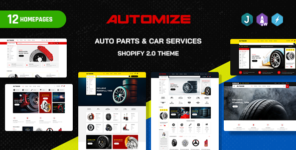 Automize V1.0-汽车零件和汽车服务Shopify主题下载