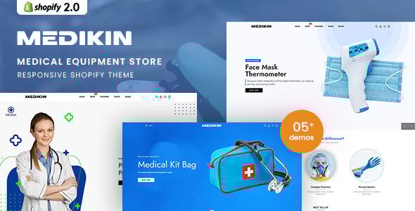 Medikin 1.0 -医疗设备响应Shopify 2.0主题下载