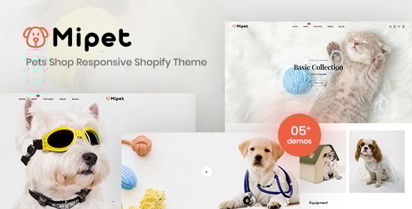MIPET V1.0-宠物商店响应式Shopify主题下载