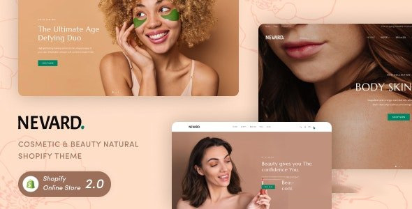 Nevard 1.0 -美容与化妆品响应式Shopify主题下载