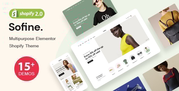 Sofine V1.0 -干净，多功能，响应式Shopify主题下载-RTL支持