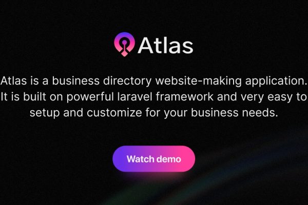 Atlas v1.3.1 Laravel 商业目录列表信息导航插件下载