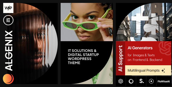 Algenix v1.0 – IT 解决方案和数字代理 WordPress 主题下载