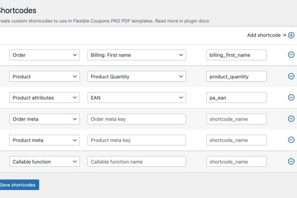 Flexible Coupons Shortcodes v1.0.29 [WpDesk] 灵活的优惠券短代码wordpress插件下载