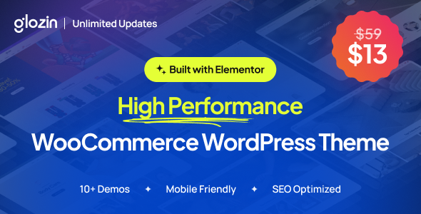 Glozin v1.6.1 – 多用途 WooCommerce WordPress 主题下载