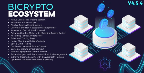 EcoSystem & Native Trading Addon for Bicrypto v5.0.5 Bicrypto 的生态系统和原生交易插件PHP源码下载