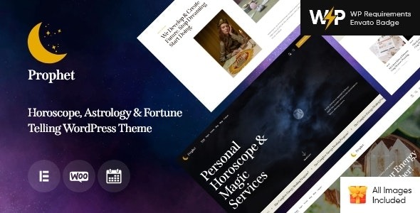 Prophet v1.14 星座与占星术 WordPress 主题下载