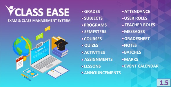 Class Ease v1.5 – 考试及课堂管理系统PHP源码下载