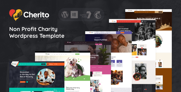 Cherito v1.0.0 – 非营利慈善 WordPress 主题下载