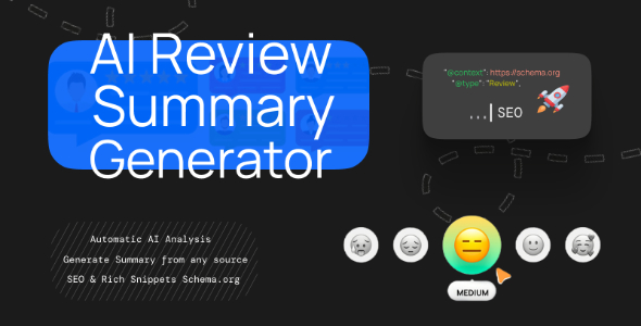 AI Review Summary v1.0.5 – WooCommerce 生成器评论摘要和 SEO Rich Snippets 插件下载