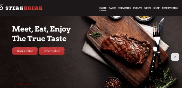 SteakBreak v1.9 肉类餐厅 WordPress 主题下载