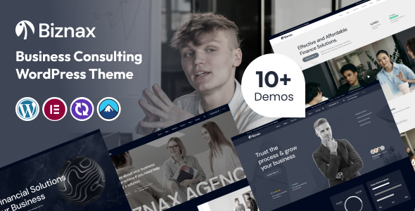 Biznax v1.0.0 – 商业咨询 WordPress 主题下载