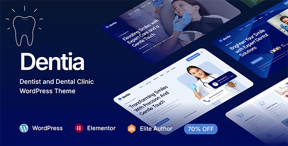Dentia v1.0.0 – 牙医和牙科诊所 WordPress 主题下载