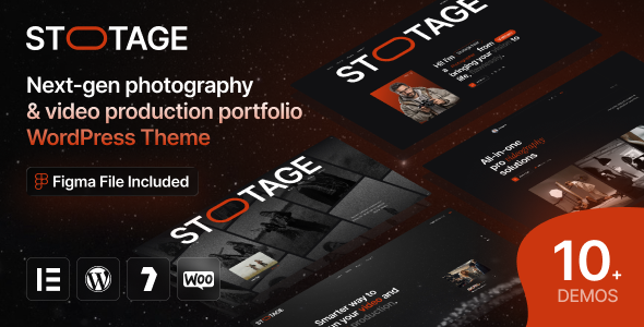 Stotage v1.0.0 – 摄影和视频制作 WordPress 主题下载