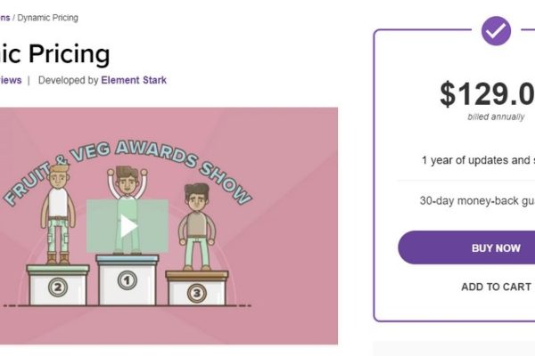 WooCommerce Dynamic Pricing v3.4.9 [Element Stark] 动态价格插件下载