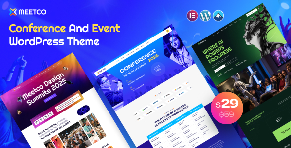 Meetco v1.0.0 – 活动和会议 WordPress 主题下载