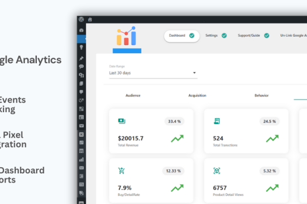 Advanced WC Analytics Pro v3.18.0 网站数据分析插件下载