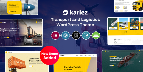 Kariez v1.1.1 – 运输与物流 WordPress 主题下载