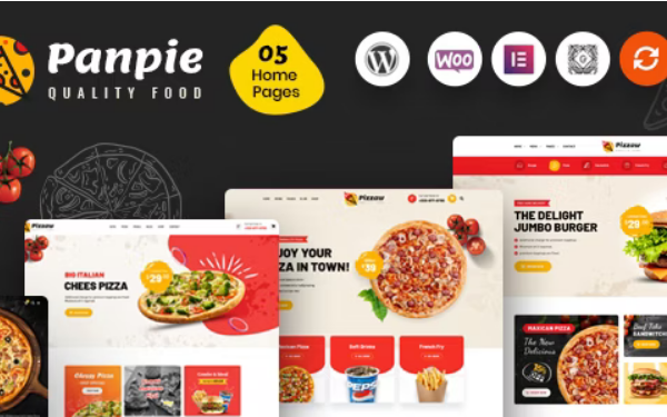 Panpie v3.2.3 餐厅 WordPress 主题下载 [已激活]