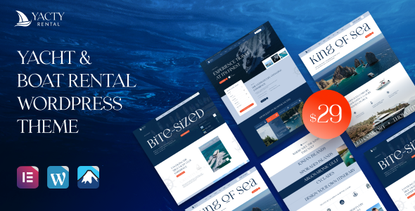 Yacty v1.0 – 游艇及船舶租赁 WordPress 主题下载