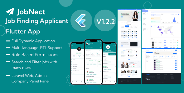 JobNet v1.2.2 – 求职和寻找申请人应用程序app源码下载