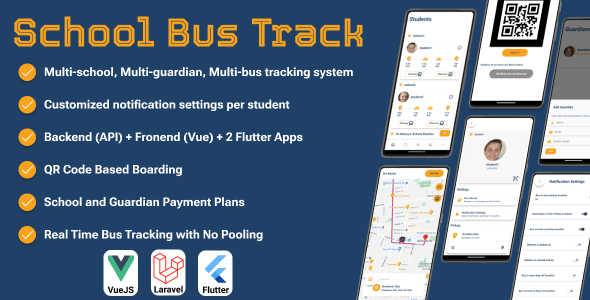 SchoolBusTrack v2.3 – 多学校系统校车追踪系统app源码下载