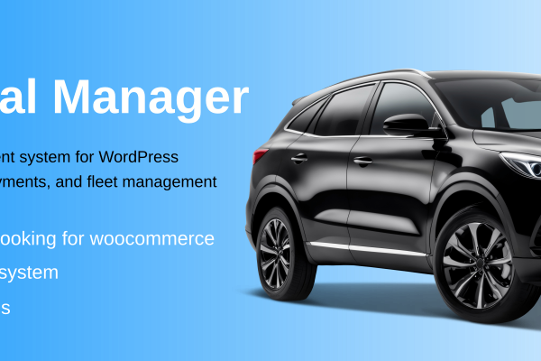 Car Rental Plugin for WordPress – WpCarRently v1.0.0 WordPress 租车插件下载