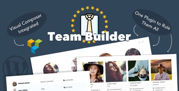 Team Builder v1.5.7 认识团队 WordPress 插件下载