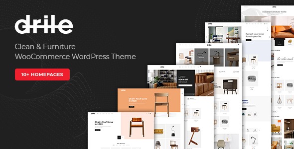 Drile v1.6.7 家具 WooCommerce WordPress 主题下载