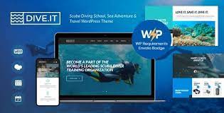 DiveIt v1.4.2 潜水学校、海上探险与旅行 WordPress 主题下载